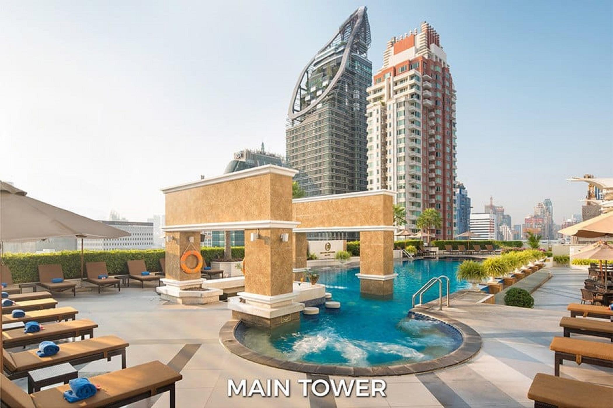 The Berkeley Hotel Pratunam Bangkok Exterior foto Main Tower